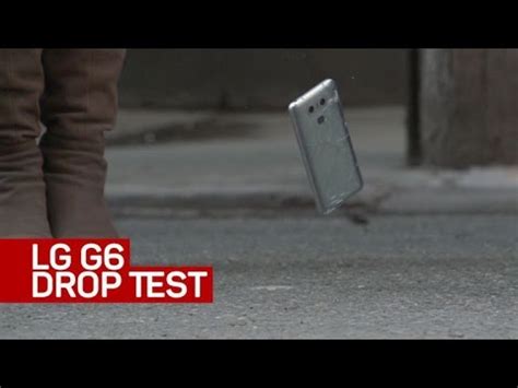 The LG G6 was destroyed in our drop test 